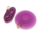 Silicone Cello Endpin Stop Stopper Holder Anchor Anti-slip Mat Round Purple