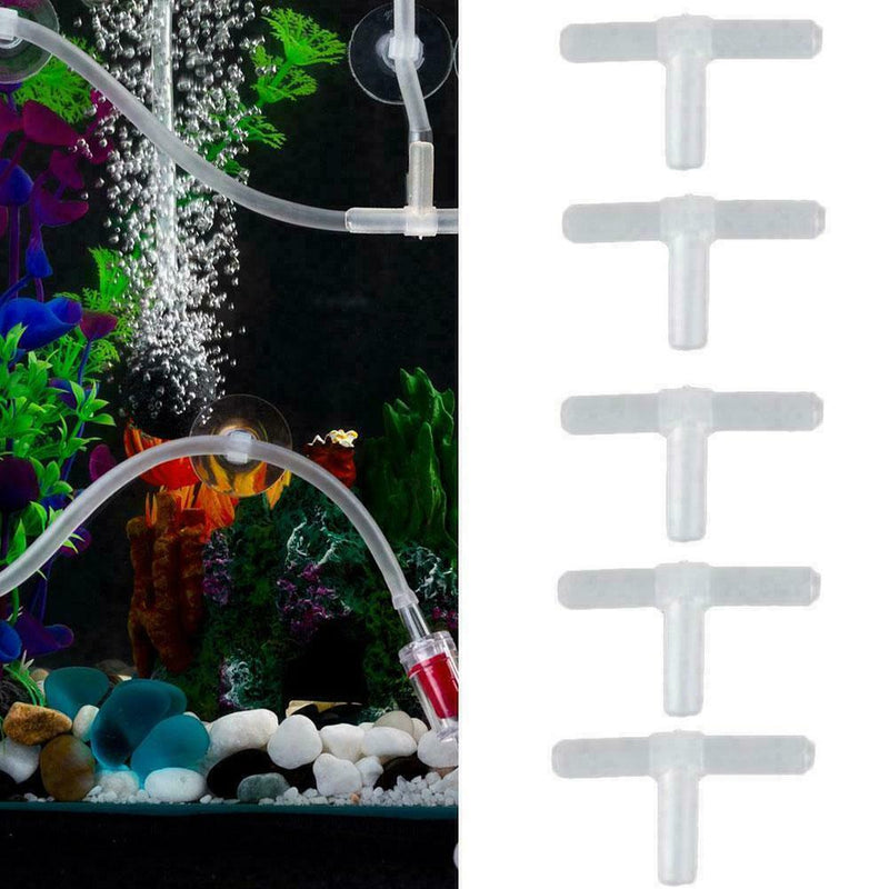 Aquarium Air Pump Accessories Fish Tank with Airline Pipe Stones Check Air H5P7