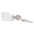 Aluminum Alloy Children Safety Sliding Window Restrictor Lock with 2 Keys A