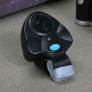 Black Electronic LED Light Fish Bite Sound Alarm Bell Clip On Fishing Rod