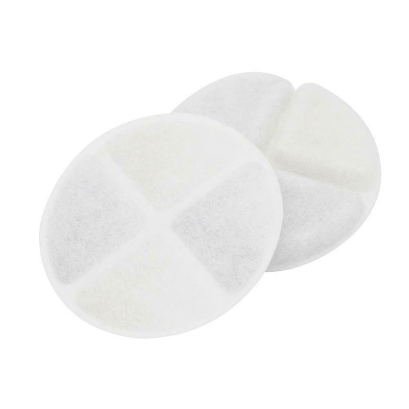2PC Cat Dog Automatic Electric Water Drinking Fountain Dispenser Filter Cotton