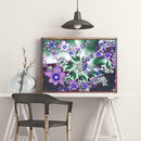 5D DIY Special Shaped Diamond Painting Flower Pattern Embroidery Mosaic Kit