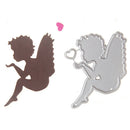 Angel Boy Love Cutting Dies Scrapbooking Embossing Stencils Decorative Card  JR