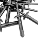 100PCS Car Bumper Rivets Repair Auto Fastener Push Type Retainer Clip