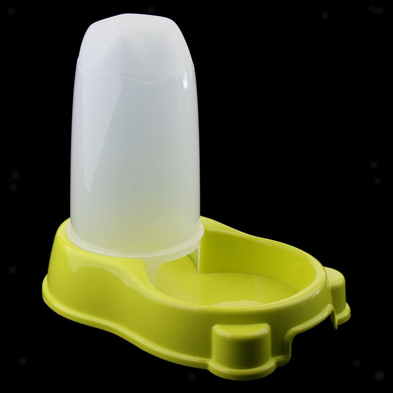 Automatic Water Replenishment Pet Dog Cat Bunny Waterer Feeder Green