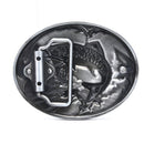 Western Cowboy Fish Belt Buckle For Mens Jeans Accessories Metal Belt Buc TwJ Hn