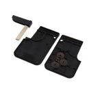 Key Shell Remote Key Case Fob 3-Button For  Megane Scenic
