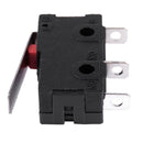 20Pcs AC 125V 250V 5A SPDT 3-Pin Momentary Plastic Micro Limit Switch Black