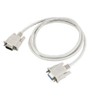 5X(RS232 DB9 9 Pin Male to Female Serial Port Cable Industrial Adapter 1.3 W3W4)