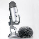 Microphone Furry Windscreen - Mic Wind Cover Fur Filter As Foam Cover For B