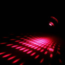 Car Interior LED Atmosphere Red Light USB Charge Floor Decor Lamp Accessories