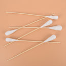 20pcs 20cm Wood Cotton Swab Health Medical Clean Sticks Buds Wood Cotton Head ï¼D