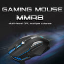 USB Wired Gaming Mouse RGB 4800 DPI Adjustable Optical Mouse for Computer PC