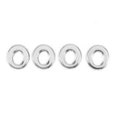 For Mercedes Benz E C GLC Class Car Styling Aluminum Door Pin Cover Trim 4pcs