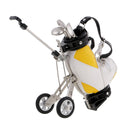 Mini Desktop Golf Cart Bag Holder And Golf Club Pen Office Desk Novelty Gift -