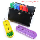 7 Days Tablet Pill Box Holder Medicine Storage Organizer Container Case Week&+