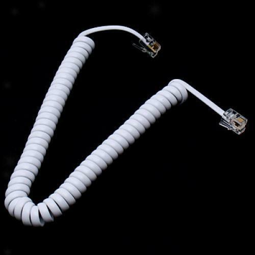 New Male RJ11 Telephone Extension Connector Cable Cord