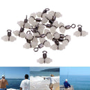 20pcs/lot Luminous Fishing Swivels Rolling Swivels Sea Tackle Connector