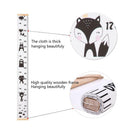 Height Scale Measure Growth Chart Wall Stickers Kids Baby Bedroom Decor (A) A
