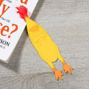 Personalized Silicone Screaming bookmark Chicken Gift Pack Cute Funny L8S9 S3N5