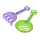 Pack of 6pcs Soft Plastic Bucket Shovel Rake Set Kids Outdoor Sand Pit Toys