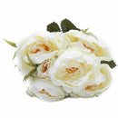 1 Bouquet European Pretty Wedding Mini Peony Artificial Flower bouquet Flor P7O2