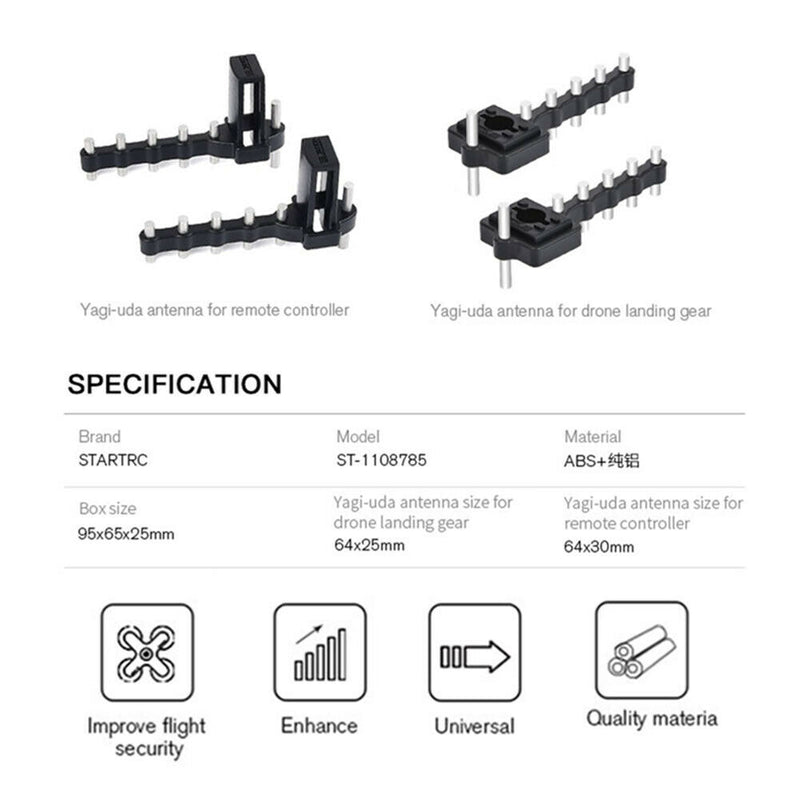 5.8GHz Range Extender Yagi Antenna Amplifier Signal Booster for DJI Mavic Mini