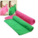 Fiber Water Absorbent Pool Beach Drying Shower Bath Towel Cleaning Washcloth