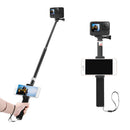 Portable Handheld Extendable Sports Camera Selfie Stick for GoPro Hero 9  A