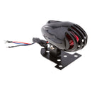 Motorcycle Grill LED Tail Light Brake Lamp for Bobber Chopper Black