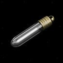 20pcs TUBE and Waterdrop VIALS Mini Bottles Perfume EMPTY Bottle Pendant