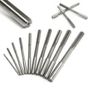 10pcs HSS H7 Straight Shank Milling Reamers Set Precision Chucking Machine