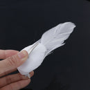 2Pcs Birds Simulation Artificial Feather Doves Feather Park Mall Ornament ME