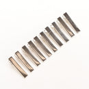 50 PCS Metal Plain Prong Hair Alligator Clip Pinch Clips Hair Clip Teeth Bows OZ