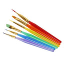 Paint Brushes 6 Pcs Set for Oil Painting