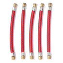 5pcs Bicycle Inflate Pump Hose Adapter for Needle Valve Football Basketball
