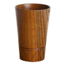 2pcs Creative Natural Wood Mug Handmade Wooden Beer Barrel Goblet Tea Cup