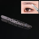 2pcs precision eyebrow tweezers of out ultra fine point stainless steel tweeR3C