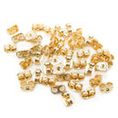 10X Earring Back Ear Nuts Jewelry Accessories Metal Earring Stopper FittingF TO