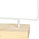Fashion Creative Wooden Holes Earrings Ear Studs Jewelry Display Stand Orga