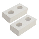 100PCS Cardboard Coin Holder Mylar Flips for Collector Perfect Gift 23/33mm