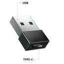 USB-2-0-Type-A-Male-to-USB-2-0-Type-C-Female-Converter-Adapter-Connector E4V6