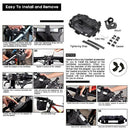 Bike Basket Handlebar Pannier Front Removable Cycling Carryings Holder Fold