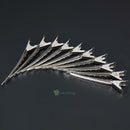SN9F 10pcs Hair Clips Hair Stainless Steel Hairdressing Sectioning Clips Clamp