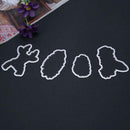 Silicone Rubber Stamp + Cutting Dies Stencil Frame Scrapbook Christmas