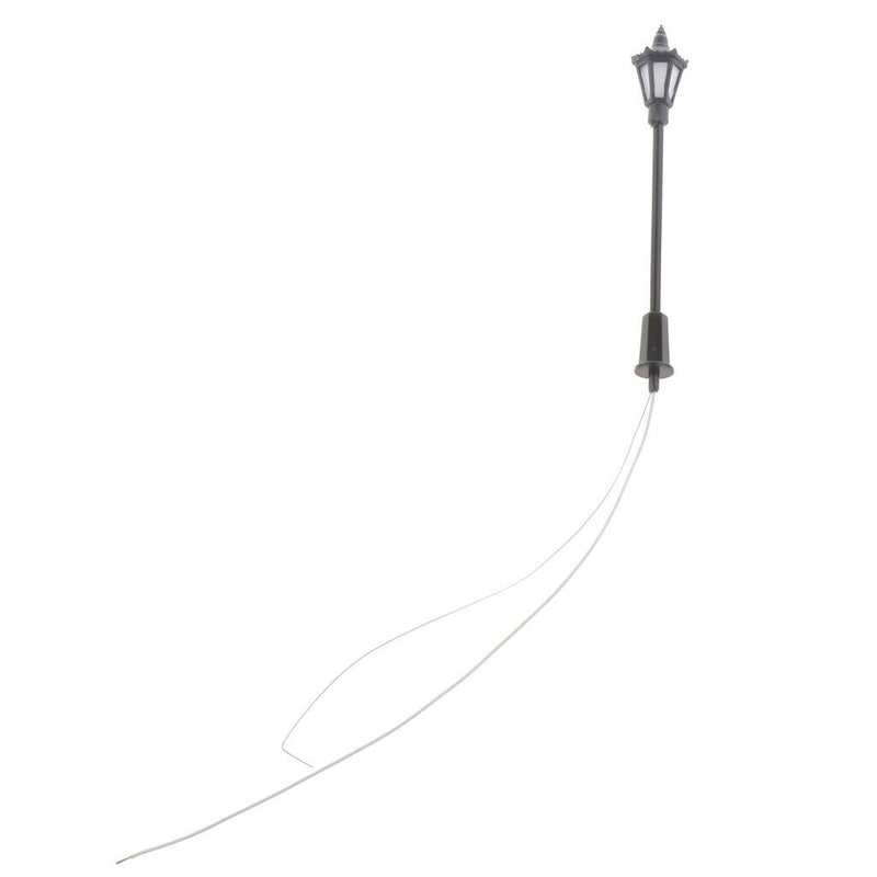 100Pcs 1:100 Street Lamp Yard LED Lights for Train Plaza Landscape Accs