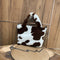 Plush Messenger Bag Women Winter Fashion Shoulder Fluffy Handbag (Brown)