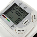 Wrist Blood Pressure Monitor BP Cuff Home Tester Heat Rate Care Machine Meter