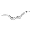 316 Stainless Steel Flagpole Rope Cleat Hook 110mm Boat Mooring Hardware