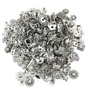 Mixed Lot Flower Caps Loose Bead for Jewelry Making End Findings DIY Craft